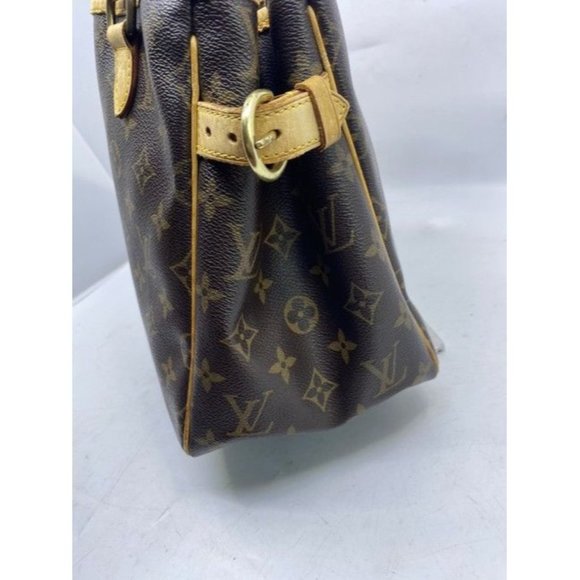 Louis Vuitton Batignolles Vertical Brown Monogram Canvas Shoulder Bag - Picture 4 of 9